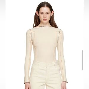 BASERANGE Beige Omato Long Sleeve T-Shirt